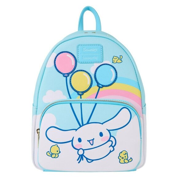 Loungefly Sanrio Cinnamoroll Balloons Mini Backpack NWT